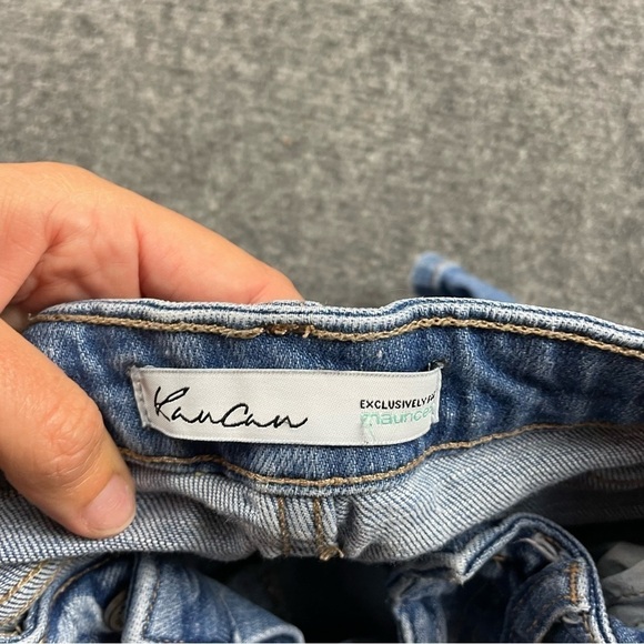 KANCAN Women’s Distressed Denim Jeans Straight Leg size: 23 - Picture 10 of 11